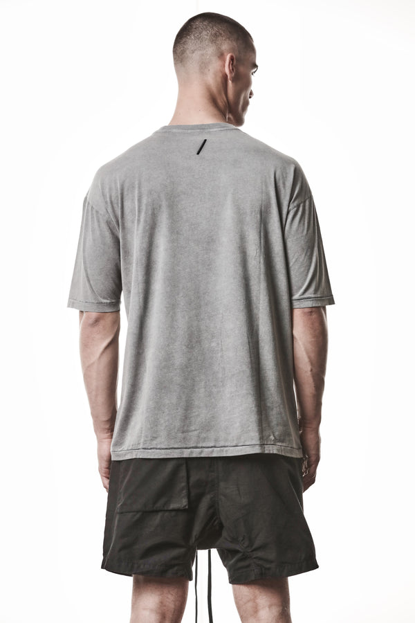 T-SHIRT M TS 933 DARK USED GREY