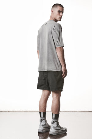 T-SHIRT M TS 933 DARK USED GREY