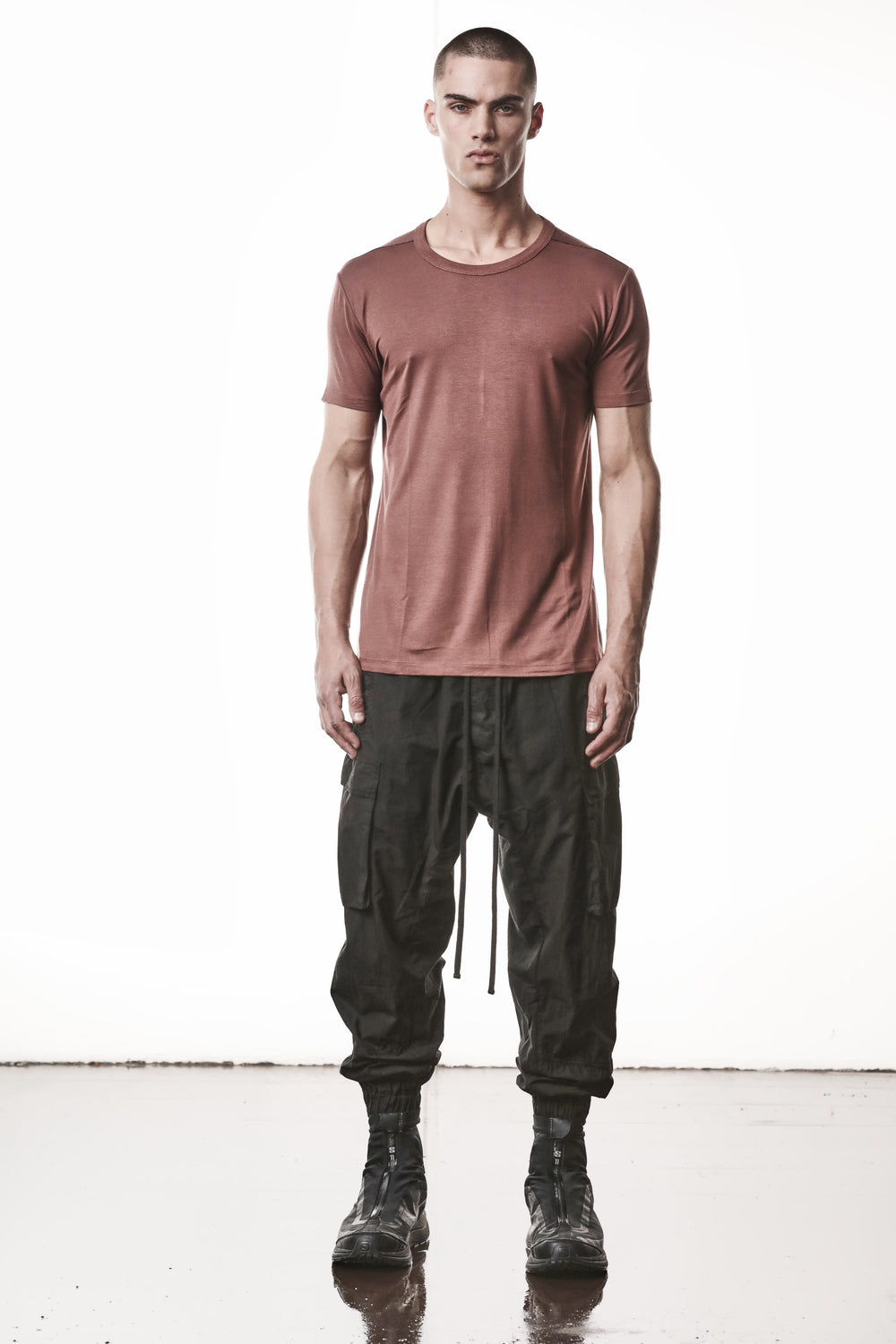 T-SHIRT M TS 938 RED WOOD