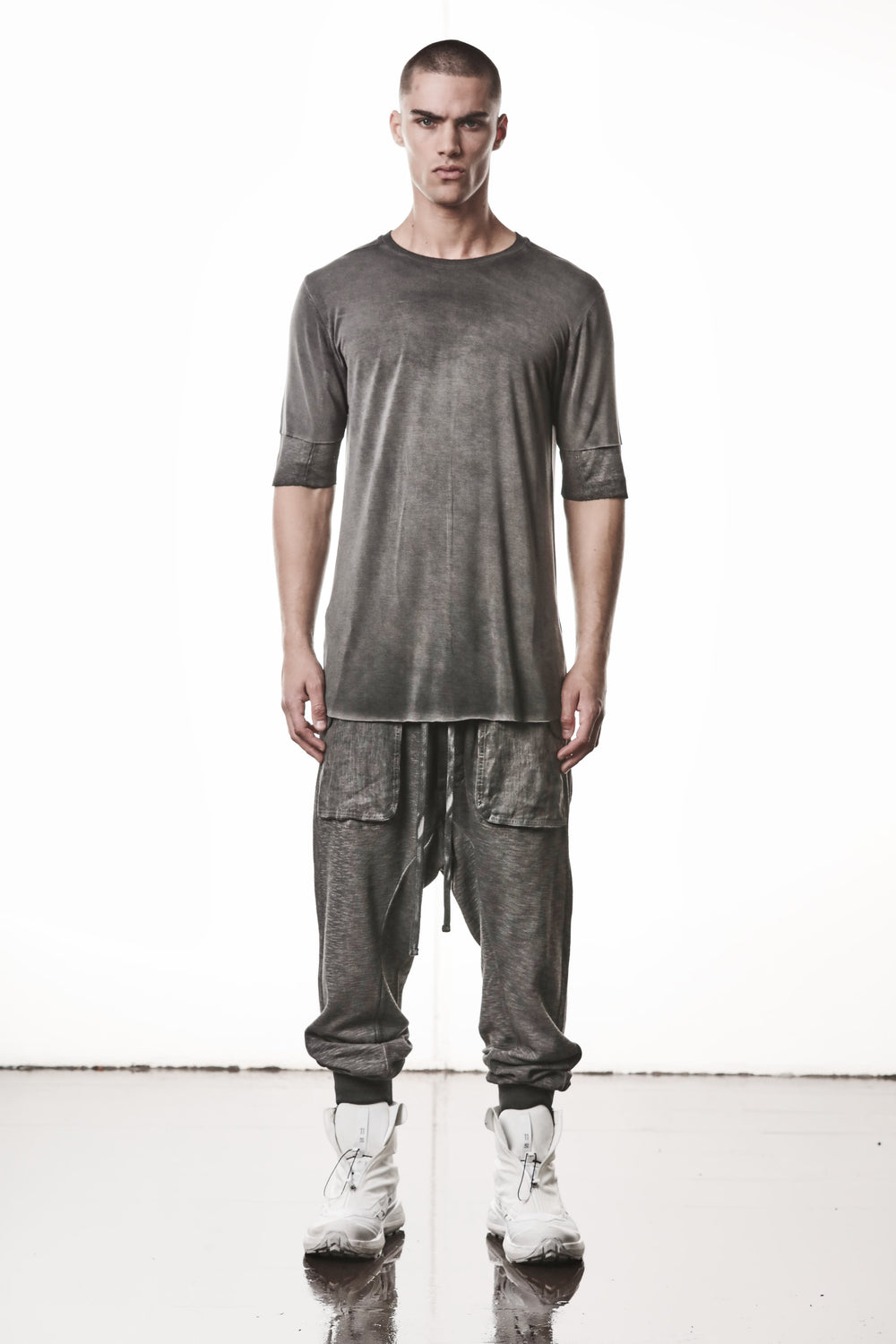T-SHIRT M TS 940 COLD DYE GREY