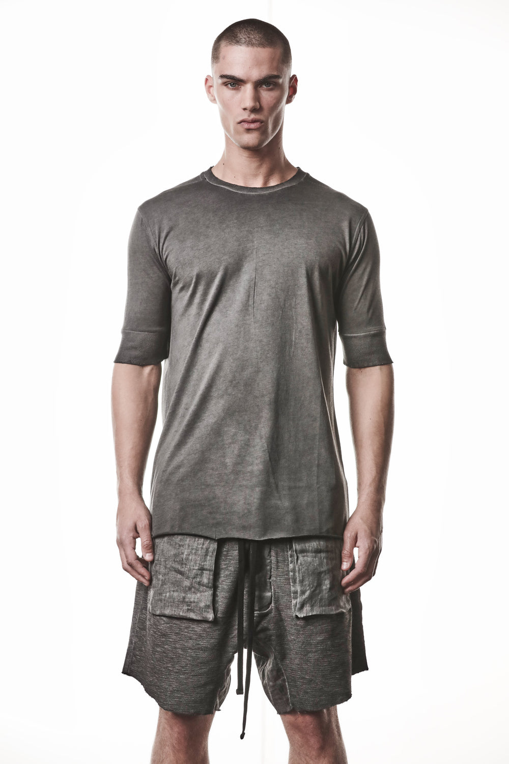 T-SHIRT M TS 942 COLD DYE GREY