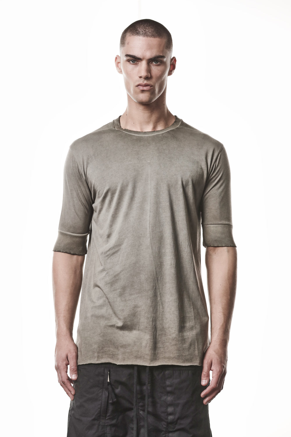 T-SHIRT M TS 942 COLD DYE OLIV