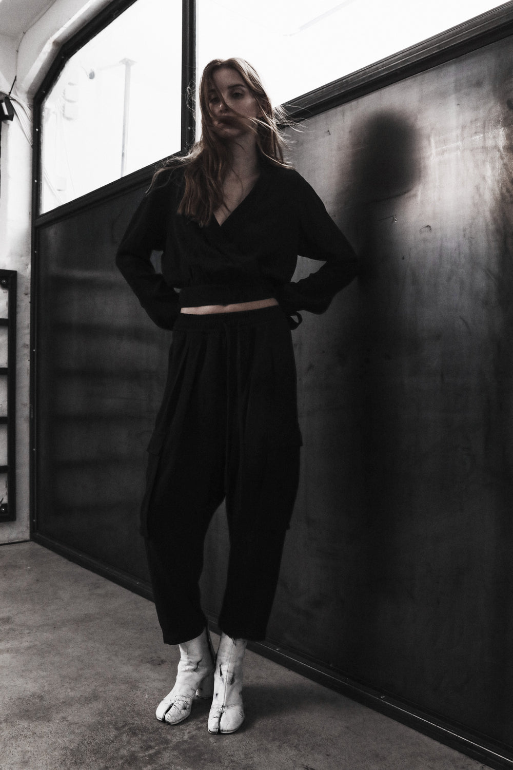 PANTS W P 27 BLACK
