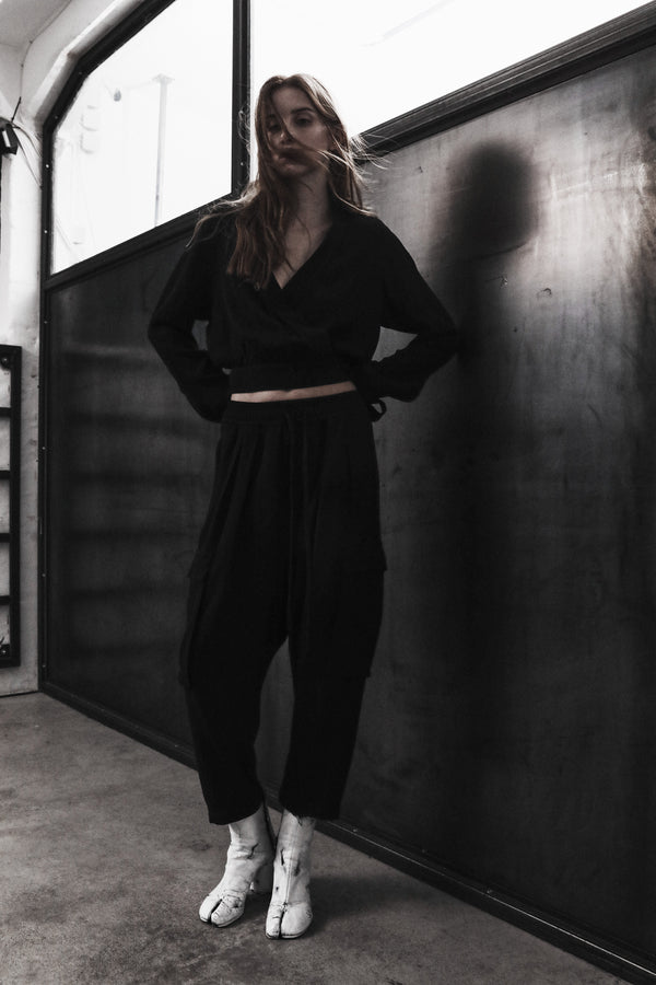 PANTS W P 27 BLACK