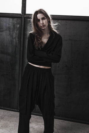 PANTS W P 27 BLACK