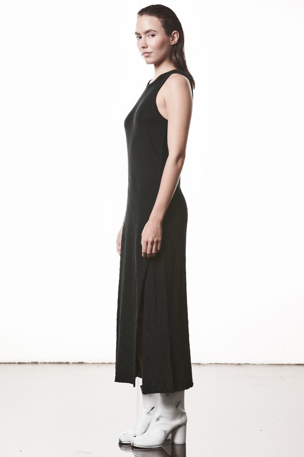 DRESS W D 58 BLACK
