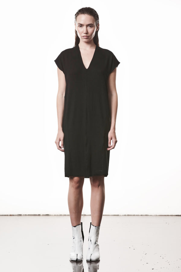 DRESS W D 62 BLACK