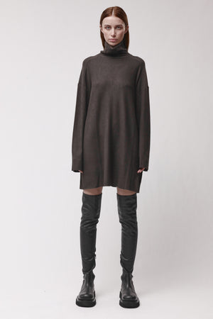 DRESS W D 72 COLD BROWN