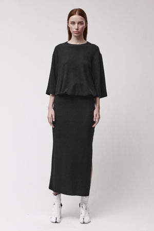 DRESS W D 73 BLACK