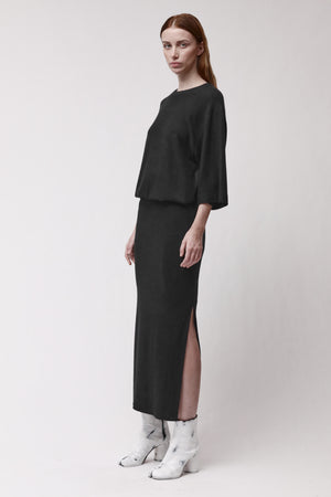 DRESS W D 73 BLACK