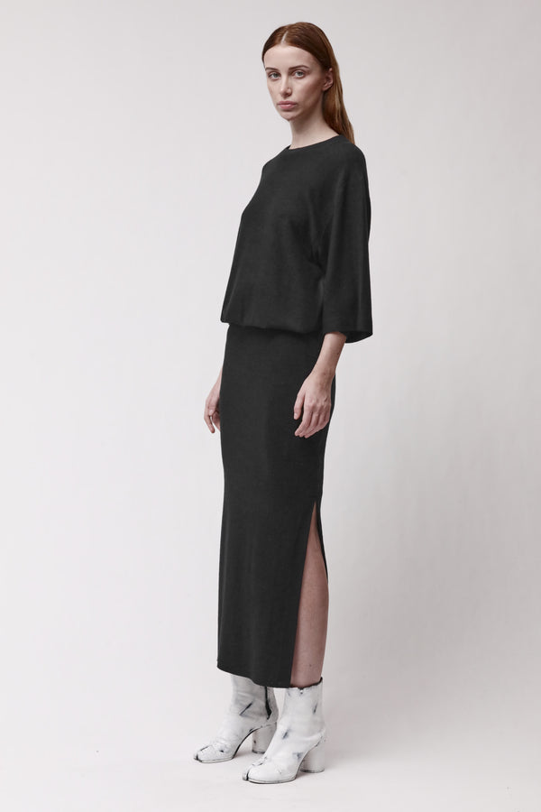 DRESS W D 73 BLACK