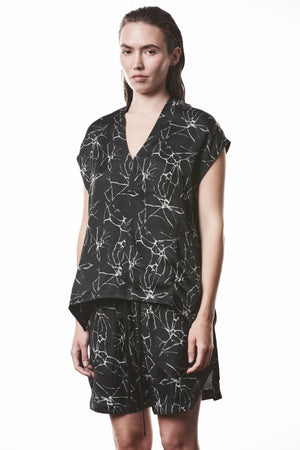 SHIRT W H 20 MARBLE PRINT