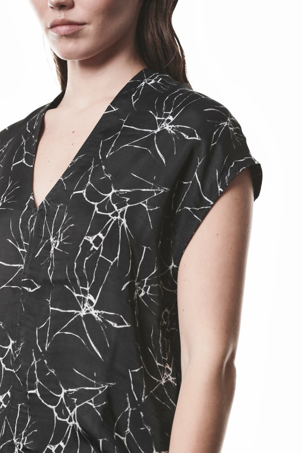 SHIRT W H 20 MARBLE PRINT