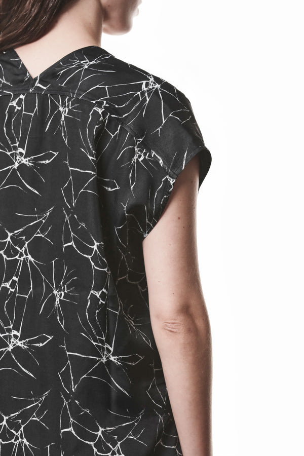 SHIRT W H 20 MARBLE PRINT