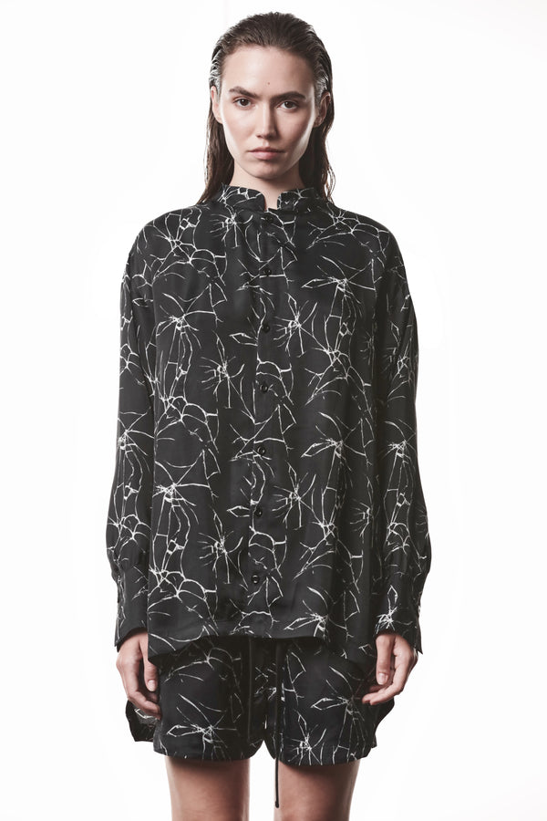 SHIRT W H 21 MARBLE PRINT