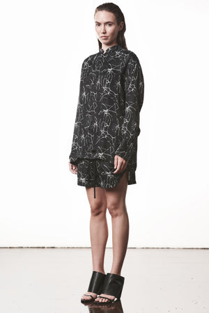 SHIRT W H 21 MARBLE PRINT