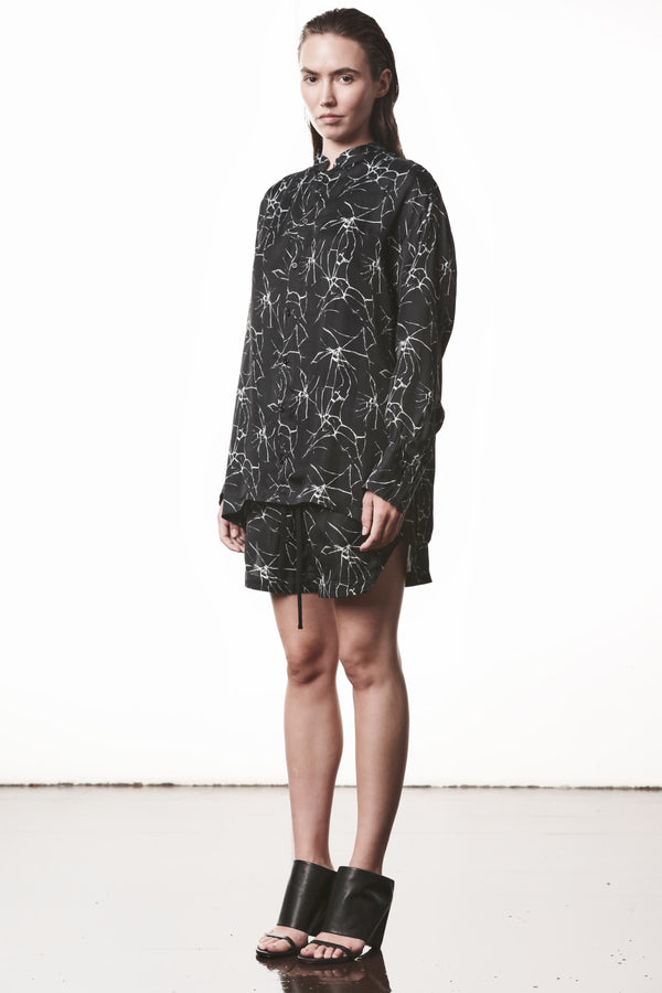 SHIRT W H 21 MARBLE PRINT