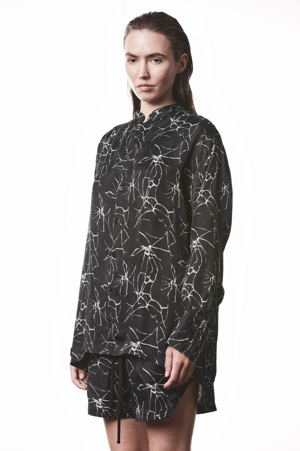 SHIRT W H 21 MARBLE PRINT