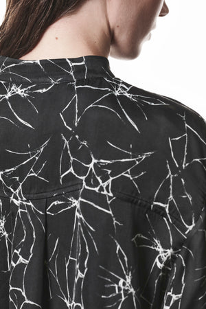 SHIRT W H 21 MARBLE PRINT