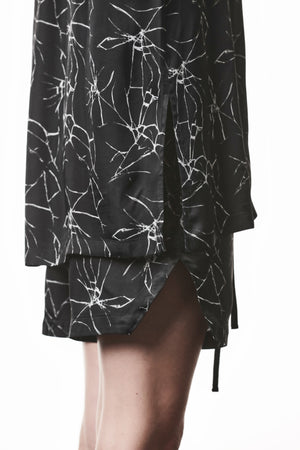 SHIRT W H 21 MARBLE PRINT
