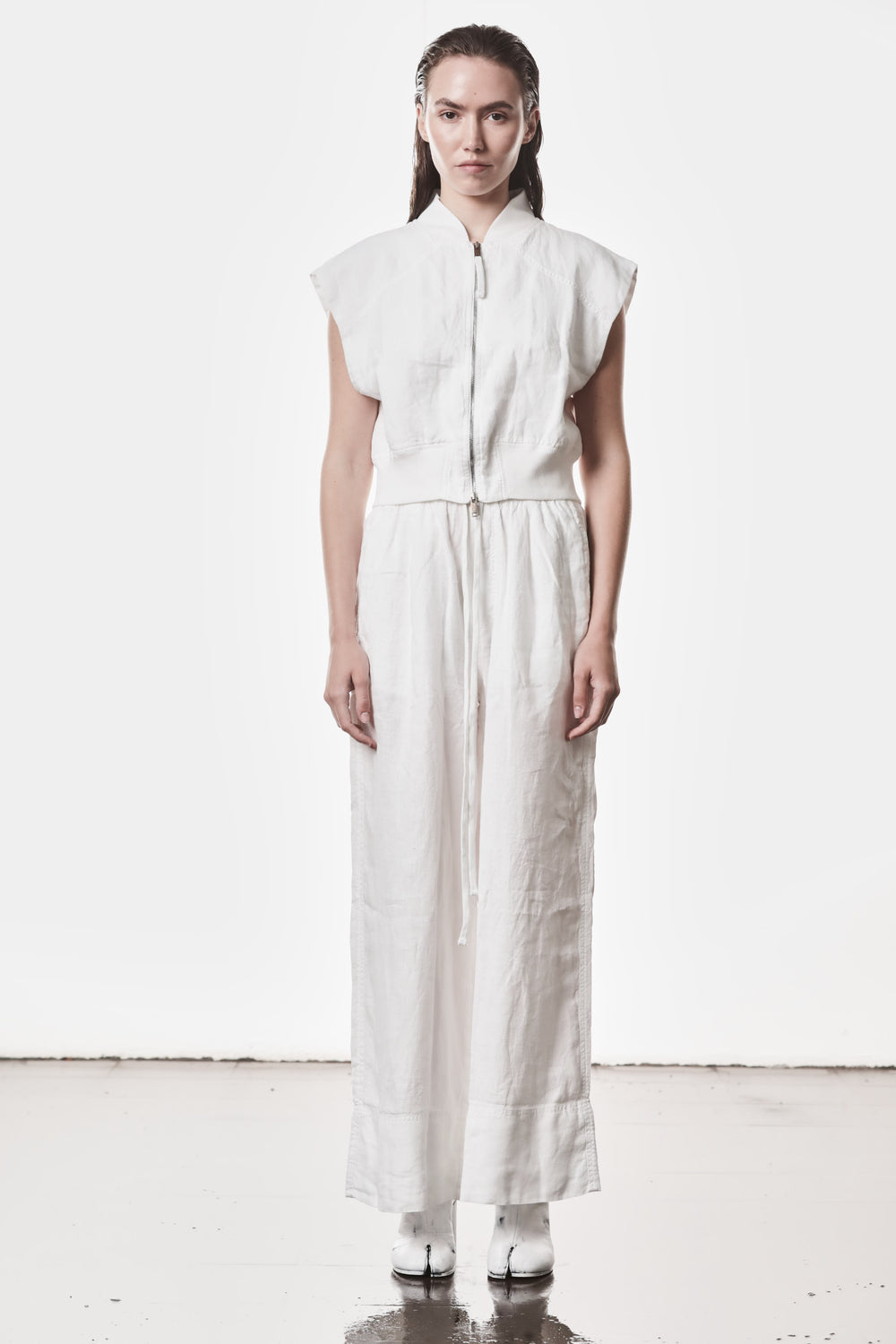 VEST W J 219 OFF WHITE