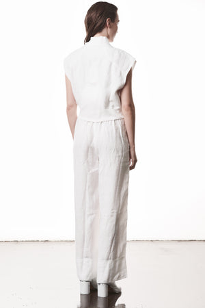 VEST W J 219 OFF WHITE