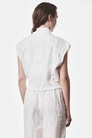 VEST W J 219 OFF WHITE