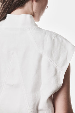 VEST W J 219 OFF WHITE