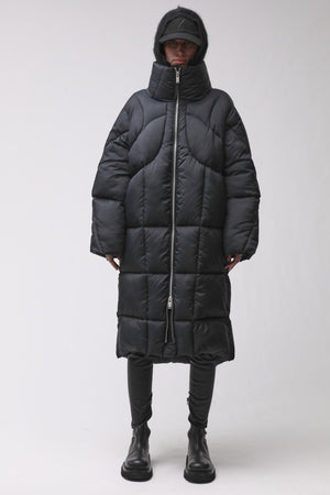 COAT W J 227 BLACK