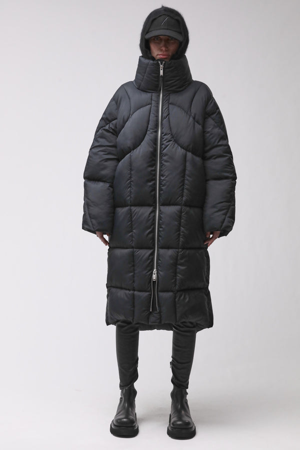 COAT W J 227 BLACK