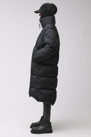 COAT W J 227 BLACK
