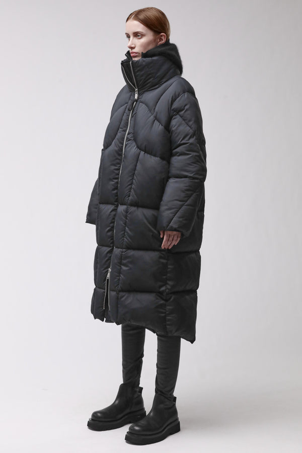 COAT W J 227 BLACK
