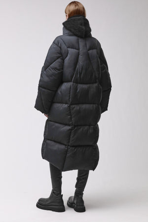 COAT W J 227 BLACK