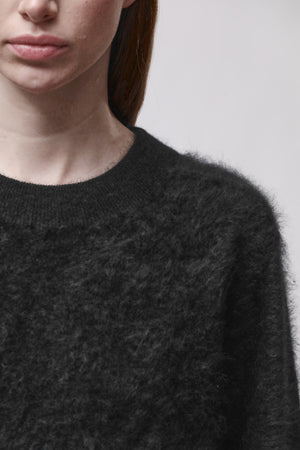 KNIT W K 155 BLACK