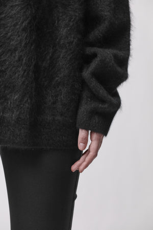 KNIT W K 156 BLACK