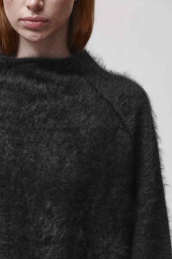 KNIT W K 156 BLACK