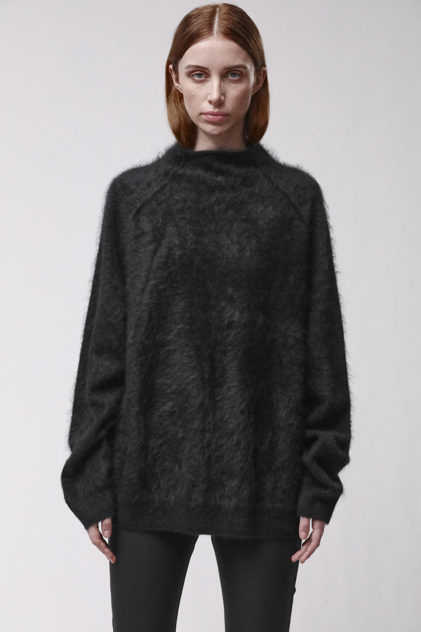 KNIT W K 156 BLACK