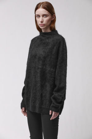KNIT W K 156 BLACK