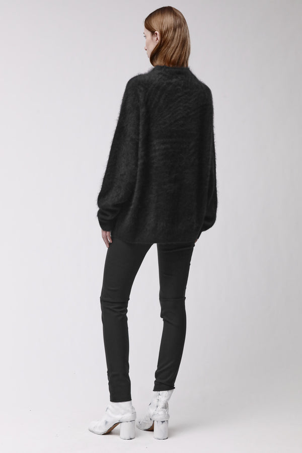 KNIT W K 156 BLACK