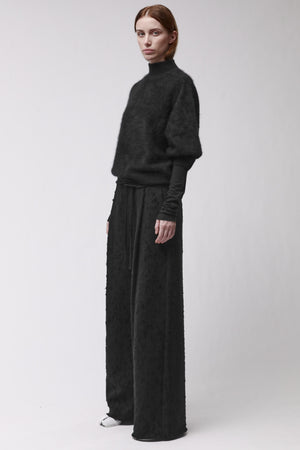 KNIT W K 158 BLACK