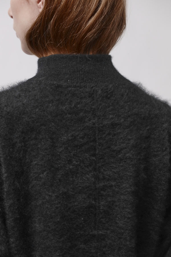 KNIT W K 158 BLACK