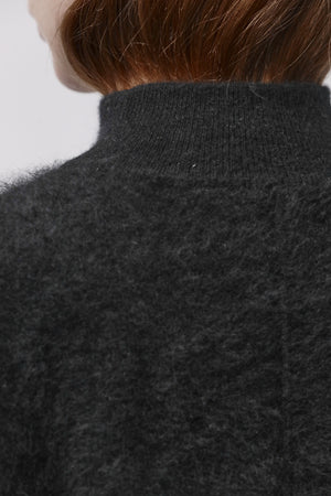 KNIT W K 158 BLACK