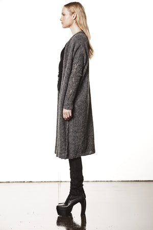 W KJ 174 DARK GREY MELANGE