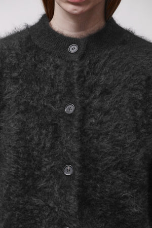 KNITJACKET W KJ 175 BLACK