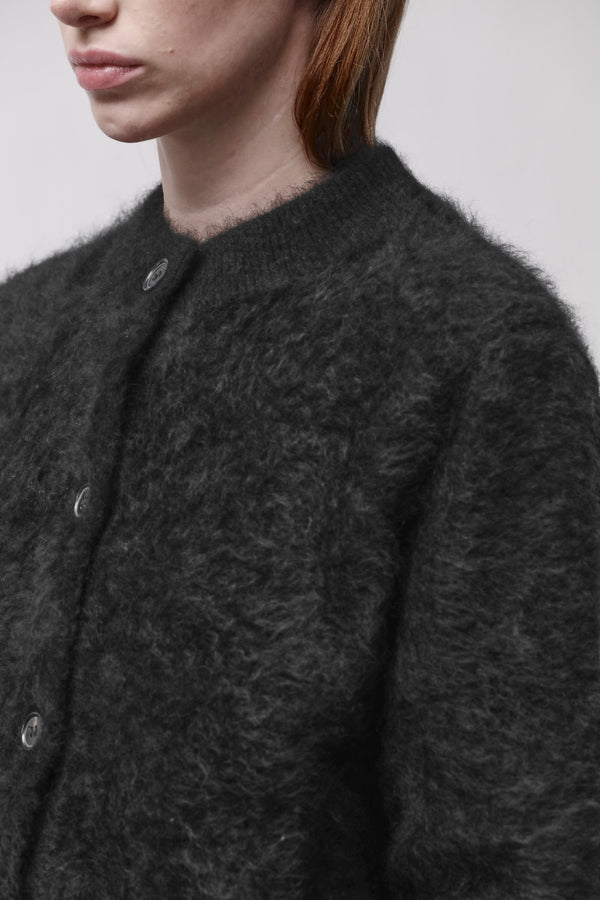 KNITJACKET W KJ 175 BLACK