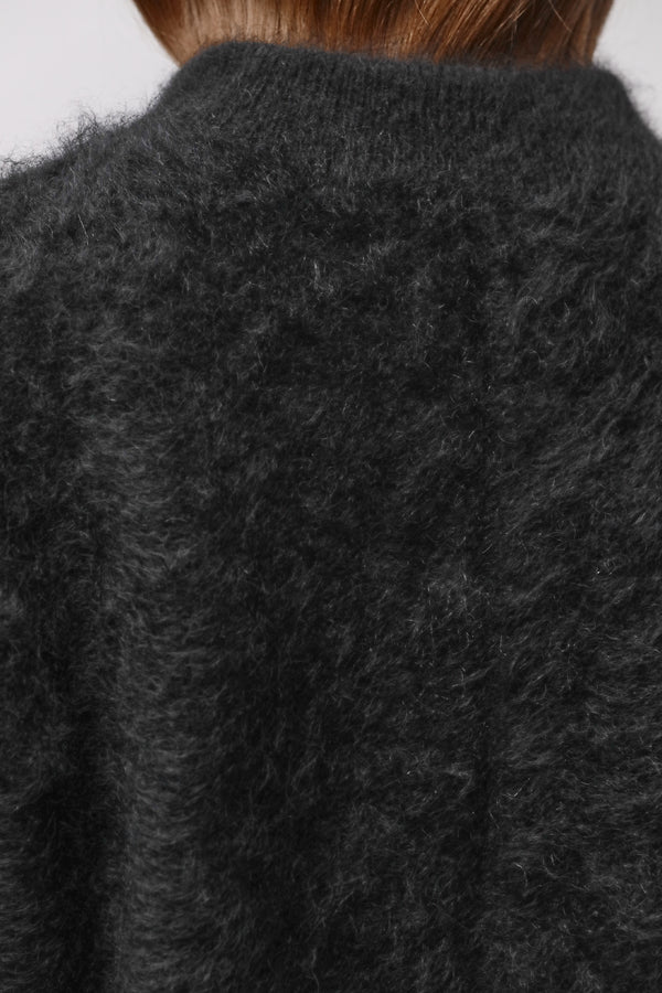 KNITJACKET W KJ 175 BLACK