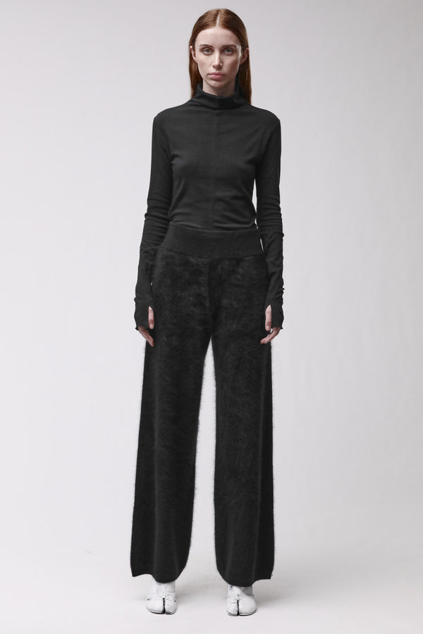 PANTS W KP 1 BLACK