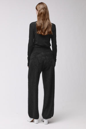 PANTS W KP 1 BLACK