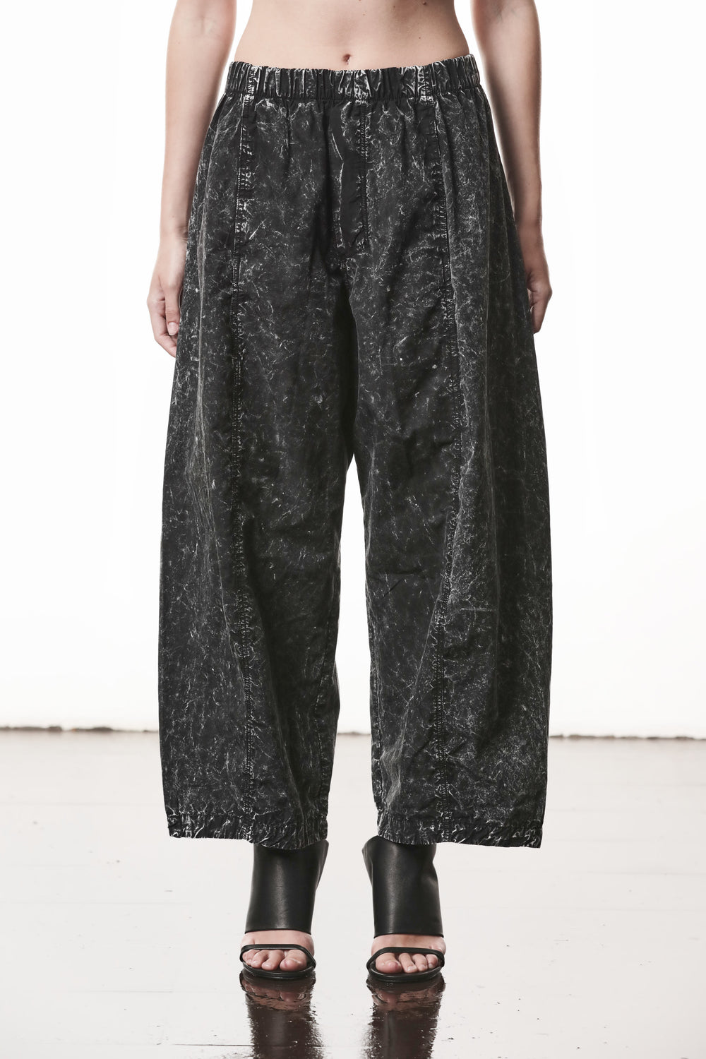 PANTS W P 21 BLACK MARBLE