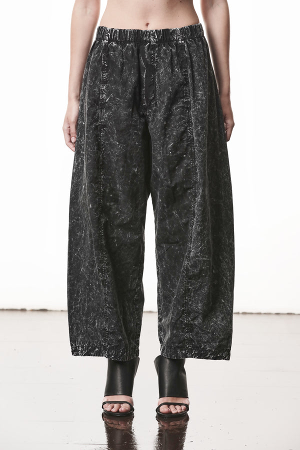 PANTS W P 21 BLACK MARBLE
